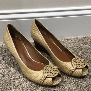 Tory Burch NWOT/OOB wedges.